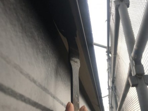 外壁塗装　熊本県合志市　外壁フッ素クリヤー塗装（３分艶）