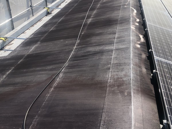 屋上防水　熊本市東区若葉　　シート防水保護塗装