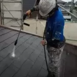熊本須屋住宅塗装・塗装前高圧水洗浄工事完了しました！！のサムネイル