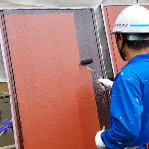 熊本益城町住宅塗装・雨戸塗装完了しました！のサムネイル