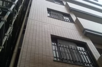 熊本マンション・アパート外壁磁器タイル塗装工法 Before画像