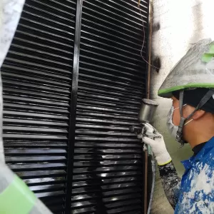 熊本市東区江津住宅塗装・付帯部塗装工事（弱溶剤１液ウレタン）のサムネイル