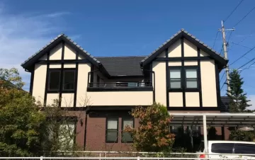熊本市北区徳王　住宅外壁塗装＆モール塗装（各所コーキング工事含む） After画像