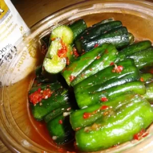 晩酌～奥村キムチ～球磨焼酎のサムネイル