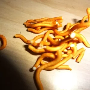 ベビースターがっつり喰らいまくると出血します・。・痛い・。・のサムネイル