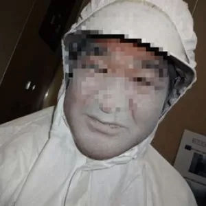 マスクしないとこんな顔になります～吹き付け塗装～お見積り作業（朝）のサムネイル
