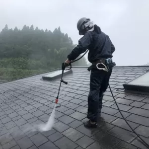 熊本県山都町･屋根塗装（高圧洗浄）のサムネイル
