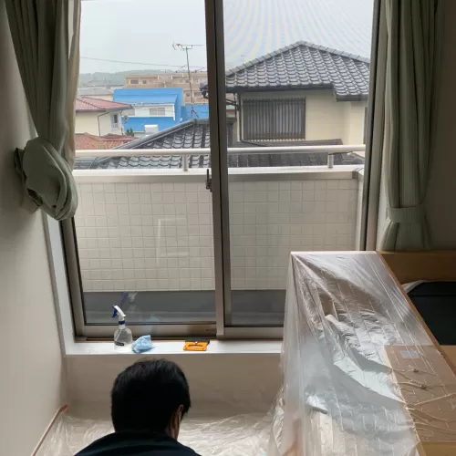 熊本市北区楡木　ウィンドウフイルム　飛散防止＆紫外線カット＆プライバシーのサムネイル