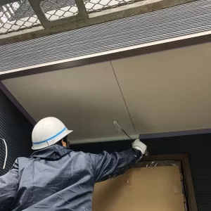 熊本市東区・軒天井塗装工事のサムネイル