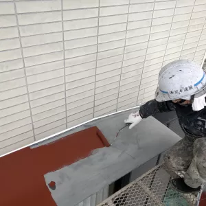 熊本県菊池郡・外壁塗装（板金部錆止め）のサムネイル
