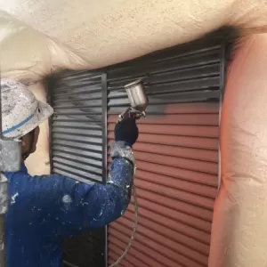 熊本市北区植木･雨戸２液型弱溶剤シリコン塗装完了のサムネイル