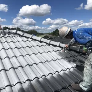 熊本市北区植木･屋根塗装（下塗り、ウルトラルーフプライマー使用！）のサムネイル