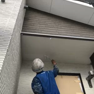 熊本市東区･新築住宅軒天井塗装工事のサムネイル