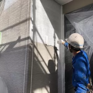 熊本市西区･住宅塗装（外壁下塗り完了！）のサムネイル