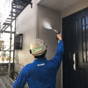 熊本市西区島崎･外壁、屋根高圧洗浄完了！のサムネイル