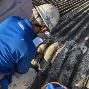 鹿児島県霧島市･工場屋根（下地処理完了！）のサムネイル