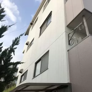 北区清水万石アパート  足場解体、最終手直し、清掃完了！のサムネイル