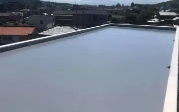 屋上防水ウレタンGRトップ仕上げ　絶縁工法Ｘ-１工法　宮本建装（天草現場） After画像