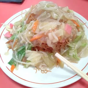 雨漏れ修繕して熊本・合志の館でランチ！ぱりぱり焼きそば♪　のサムネイル