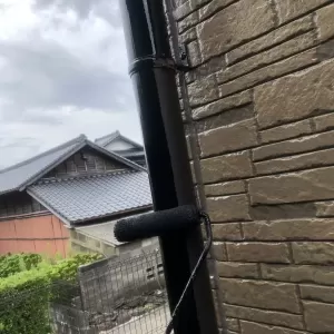 樋塗装   上益城郡御船町   付帯部塗装のサムネイル
