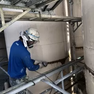 サイロ塗装     熊本県八代市    グラインダーケレンのサムネイル