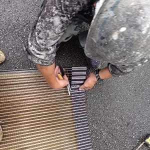 カーポート　波型タキロンクロスライン　交換のサムネイル