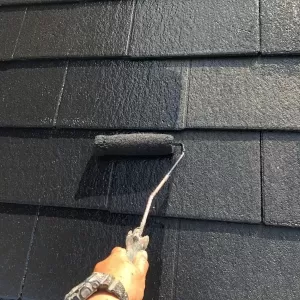 屋根塗装    上益城郡御船町    下屋根塗装完了！のサムネイル
