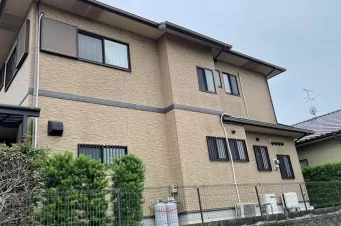 外壁塗装　熊本県上益城郡御船町　フッ素クリヤー仕上げ Before画像