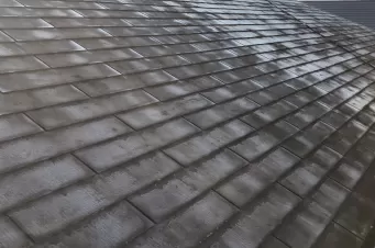 屋根塗装　屋根板金込み　熊本県合志市 Before画像