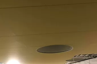 店舗内部塗装　天井パテ打ち　熊本県大型店舗 Before画像