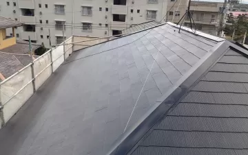 コロニアル屋根塗装　熊本県宇土市松原町　水性シリコン仕上げ After画像