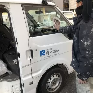 現場班　　倉庫、車等　　大掃除のサムネイル