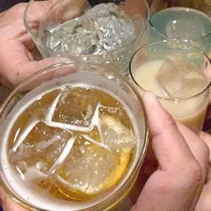 熊本の30代仲間たちと忘年会しましたぁ～地鶏炭焼き～のサムネイル