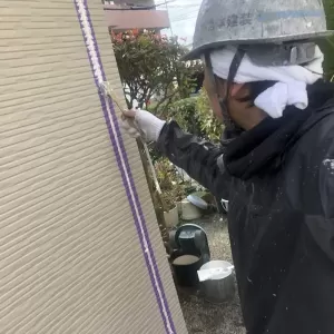 外壁、屋根塗装　熊本県宇土市　シーリング工事完了！のサムネイル