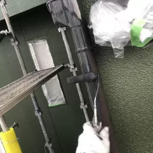 付帯部塗装　熊本市東区　２F付帯部塗装完了！のサムネイル