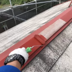 板金塗装　熊本県大津町　板金ケレン、錆止めのサムネイル