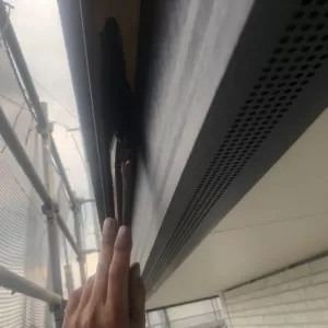広小舞塗装　熊本市東区　広小舞塗装完了　/　付帯部塗装　熊本市東区　弱溶剤２液シリコン使用のサムネイル