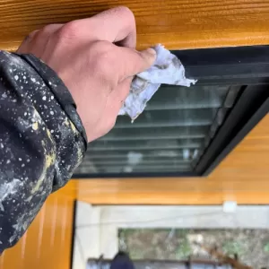 熊本市北区四方寄町　外壁屋根塗装足場解体　タキロン屋根復旧のサムネイル