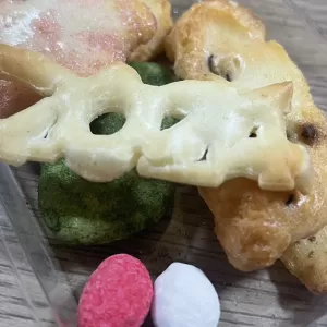 かわいいおせんべい頂きましたのサムネイル