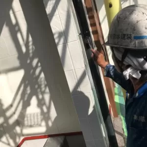 付帯部塗装　熊本市南区御幸笛田　付帯部塗装（コスモマイルドシリコン使用）のサムネイル