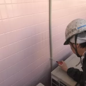 ベランダ防水　熊本市中央区中央街　北面ベランダ防水完了！のサムネイル