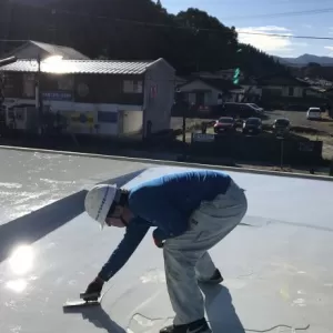 屋上防水　熊本県人吉市　ウレタン2回目のサムネイル