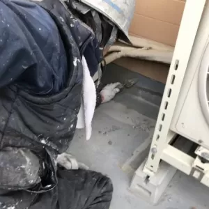 ベランダ防水　熊本市中央区　ベランダ土間下地補修のサムネイル