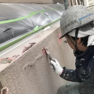 外壁塗装　熊本市中央区中央街　シーリング工事完了！のサムネイル
