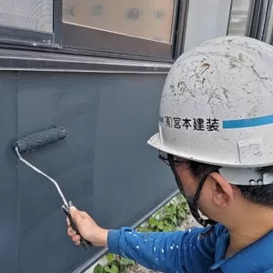 外壁塗装　熊本市中央区神水　貸店舗外壁補修塗装のサムネイル