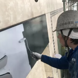 入口看板塗装　熊本市中央区中央街　看板錆止め（スーパーボーセイエポ）のサムネイル