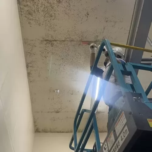 熊本県工場　除カビ・防カビ工事　カビクリーン工法（宮本建装）のサムネイル