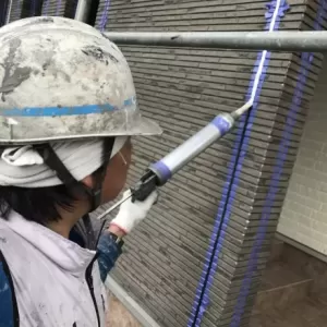 外壁シーリング　熊本市北区龍田　ペンギンシール2570使用のサムネイル