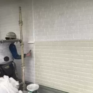 外壁塗装　熊本市北区龍田　外壁下塗り雨により断念のサムネイル