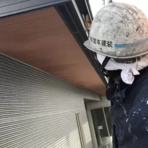 広小舞塗装　熊本県菊陽町　広小舞、外壁塗装工事完了！のサムネイル